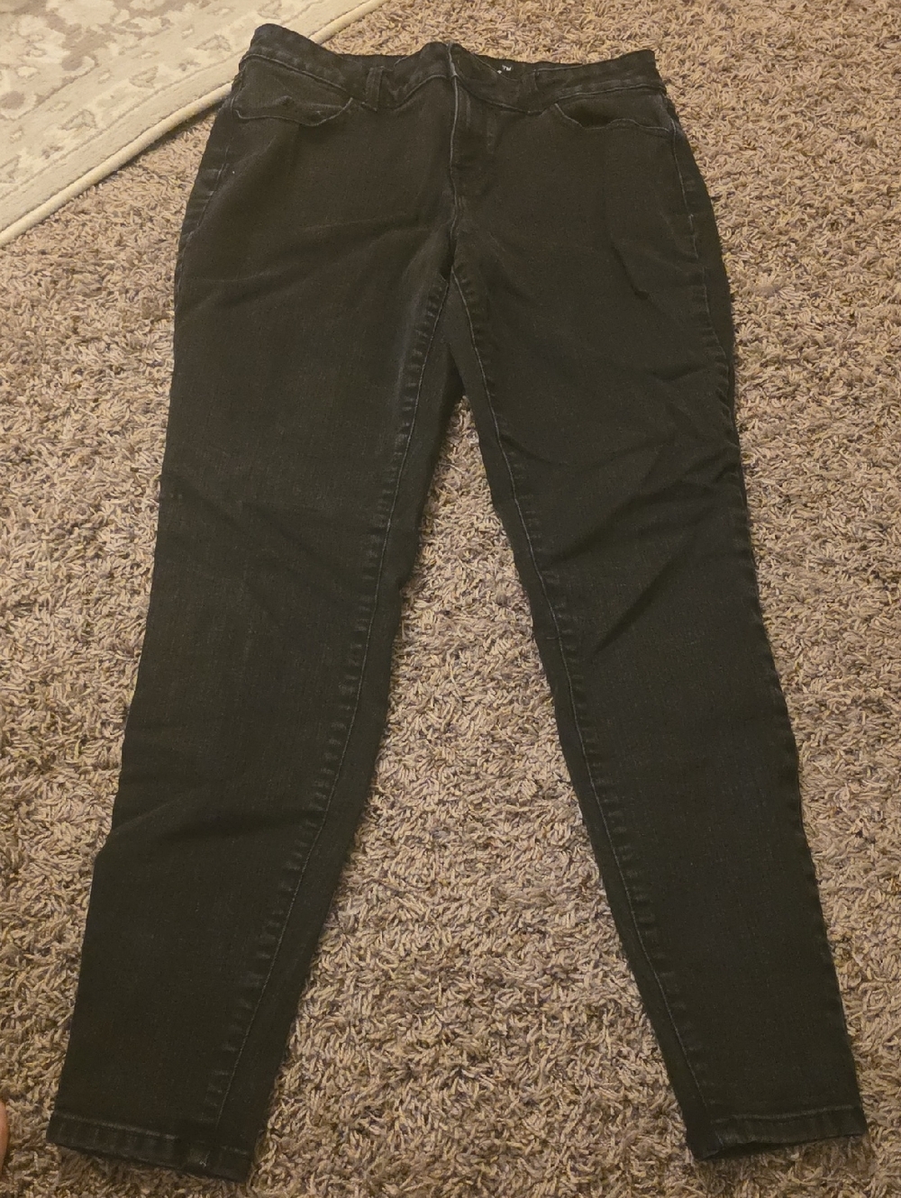 Maurices Black Skinny Stretch Jeans Size Large